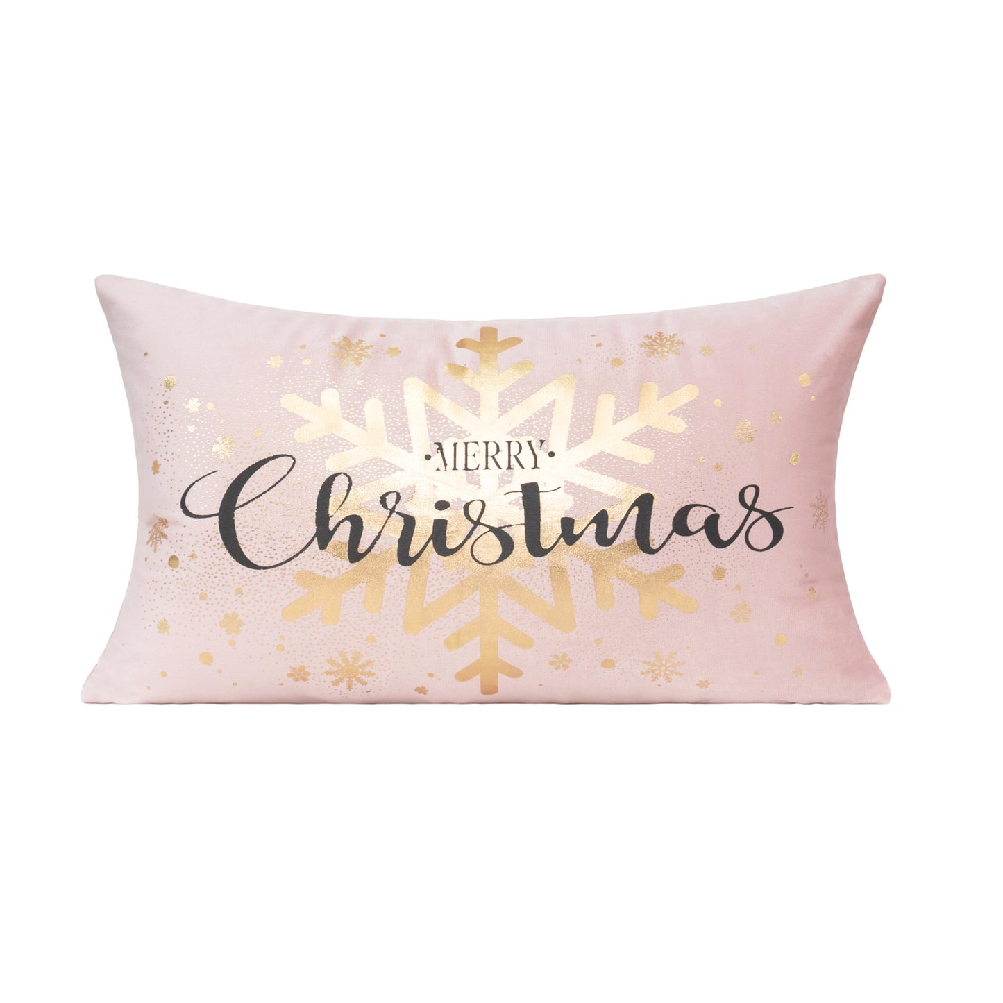 All Smiles White Gold Christmas Decorations Throw Pillow Covers 18X18 Set of 4 Winter Xmas Navidad Home Holiday Décor Velvet Cushion Cases for Sofa Tree Snowflake Reindeer