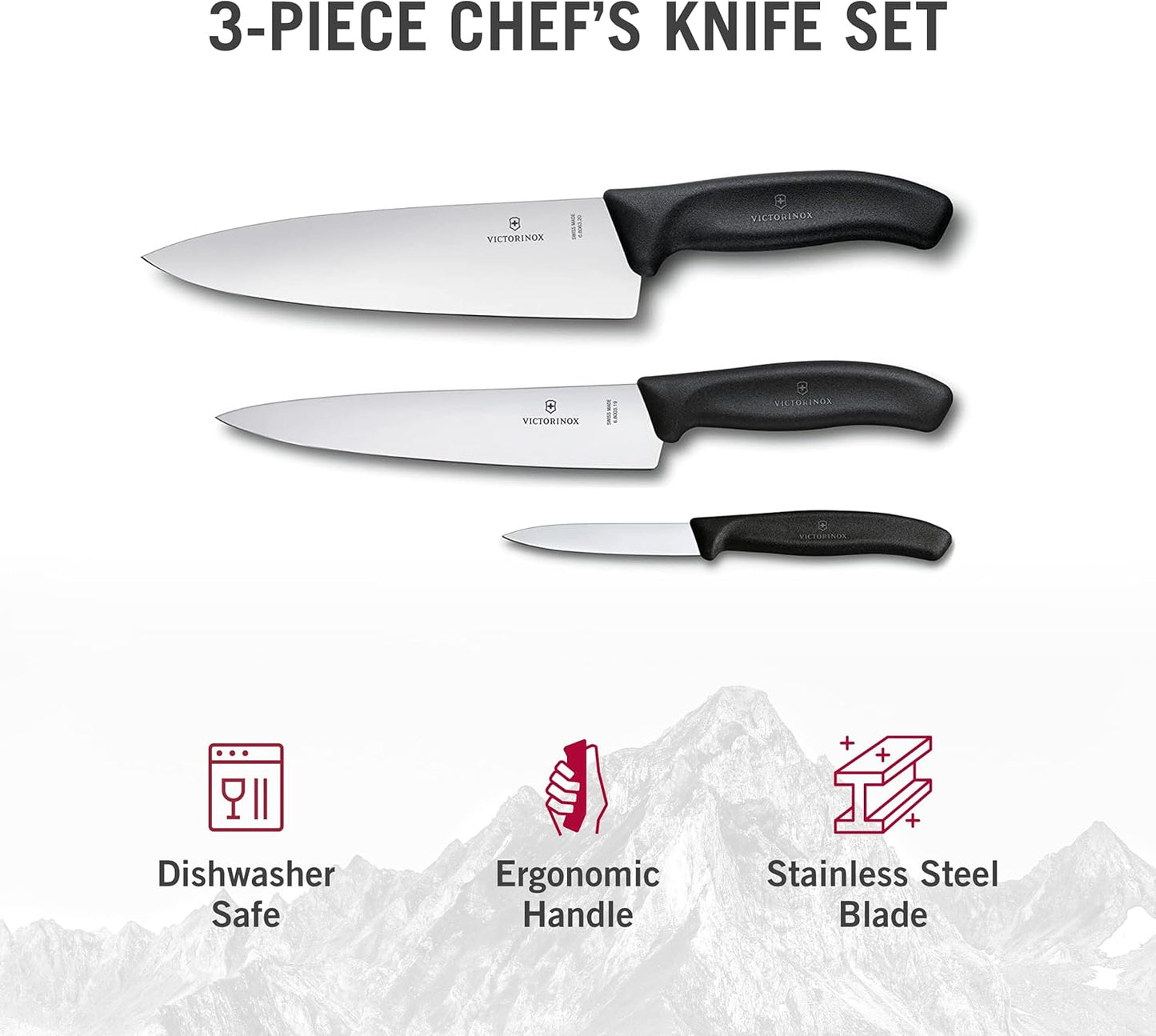 Victorinox Swiss Classic 3-Piece Chef's Set