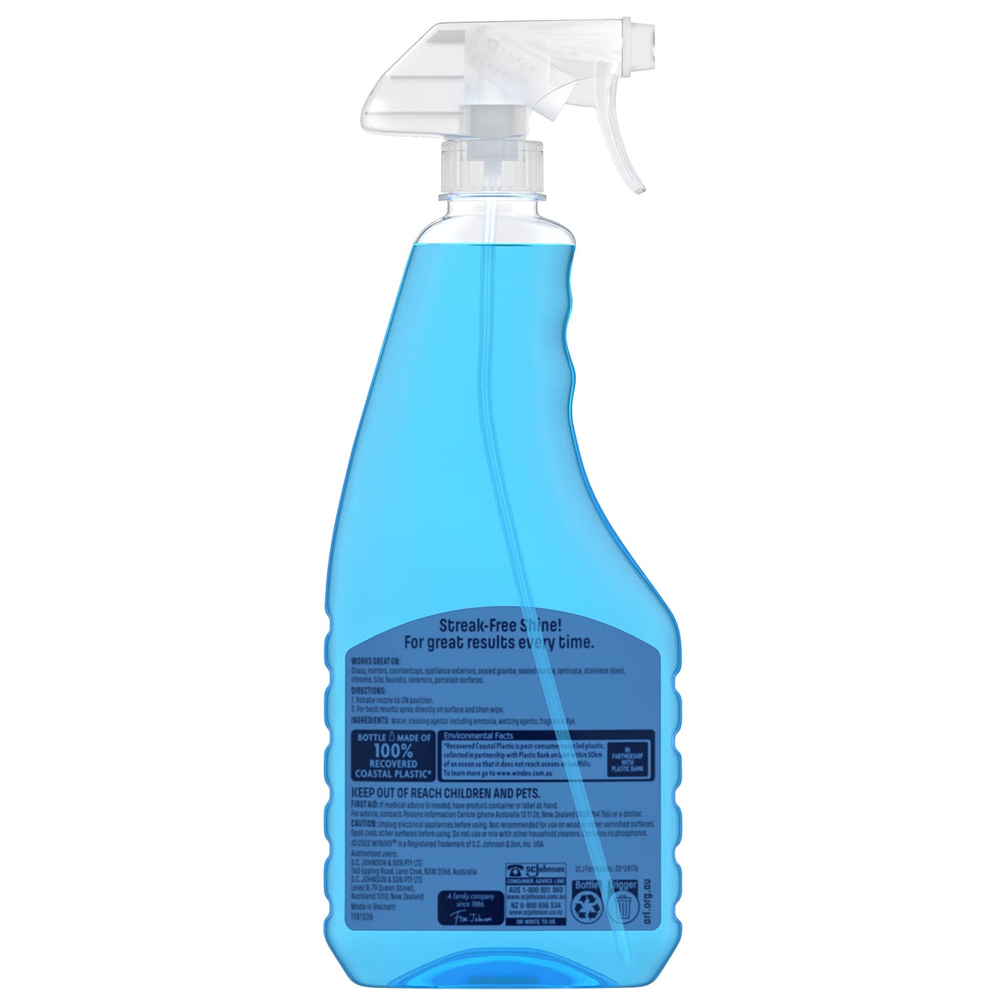 Windex Glass and Window Cleaner, Original, 500 ml