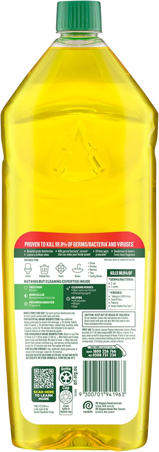 Pine O Cleen Disinfectant Multipurpose Liquid Eucalyptus 5L