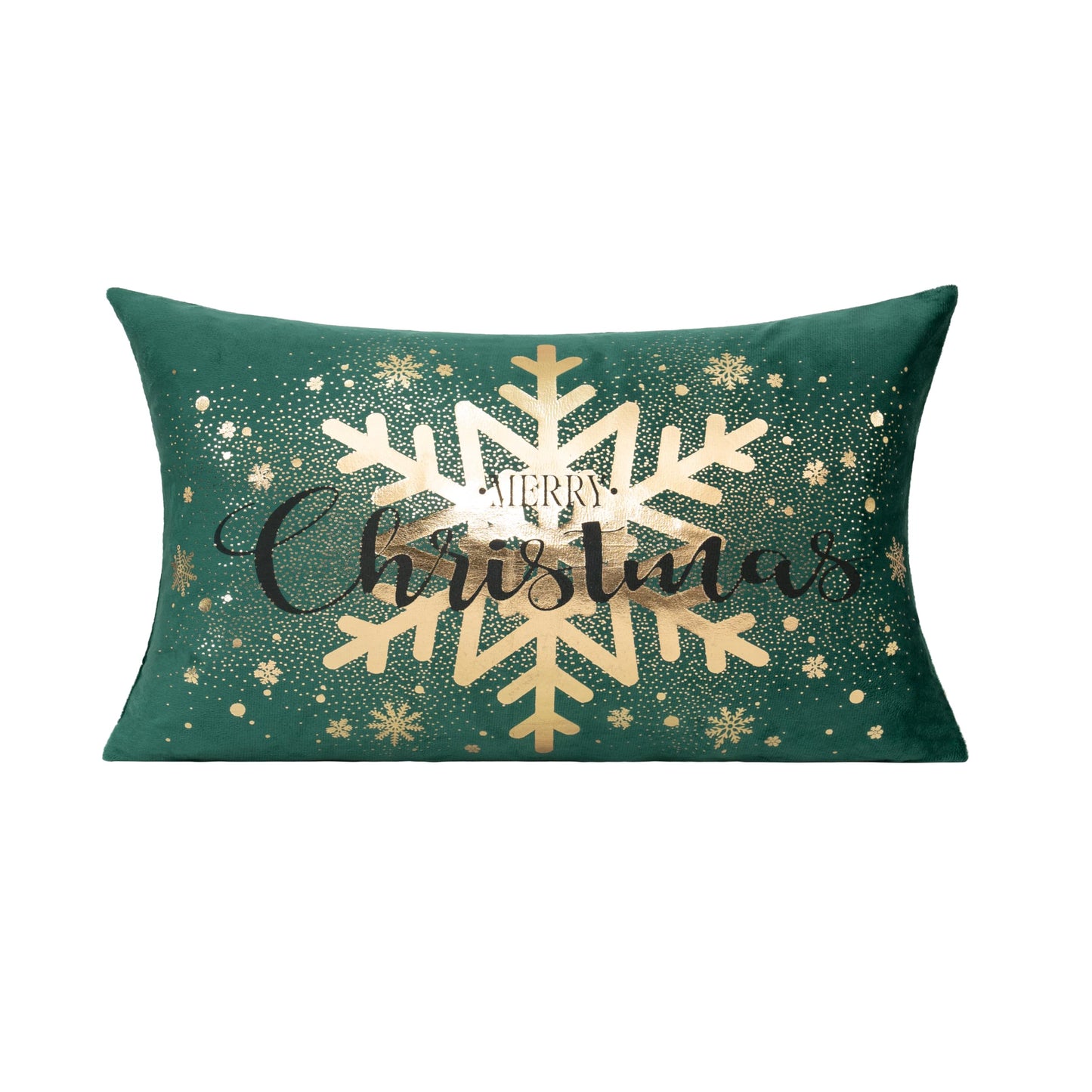 All Smiles White Gold Christmas Decorations Throw Pillow Covers 18X18 Set of 4 Winter Xmas Navidad Home Holiday Décor Velvet Cushion Cases for Sofa Tree Snowflake Reindeer