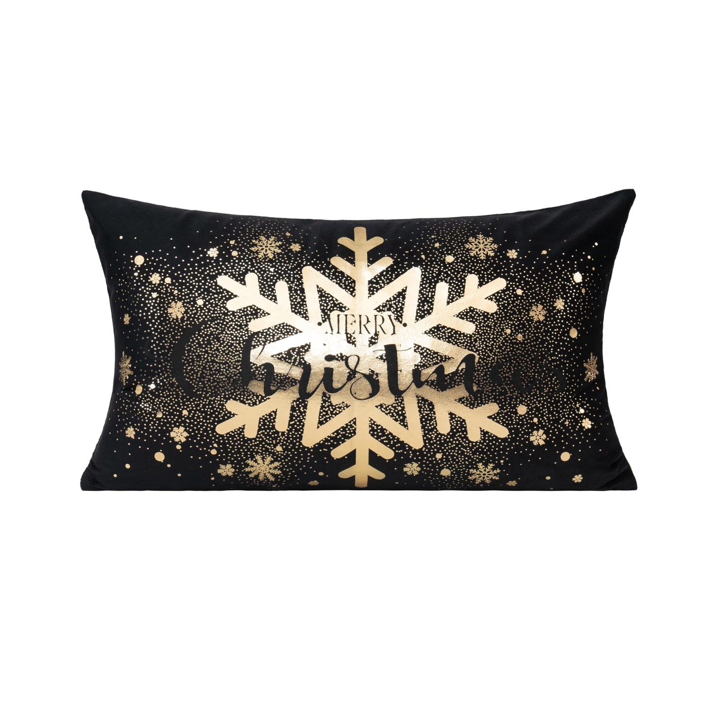 All Smiles White Gold Christmas Decorations Throw Pillow Covers 18X18 Set of 4 Winter Xmas Navidad Home Holiday Décor Velvet Cushion Cases for Sofa Tree Snowflake Reindeer