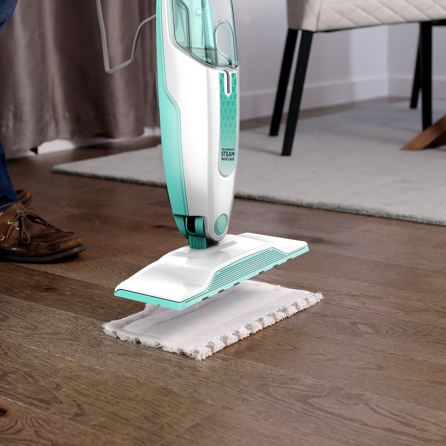 Shark Steam & Scrub Mop, S7001ANZ, White